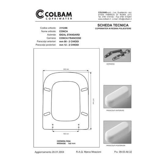 Conca-kompatibler WC-Sitz