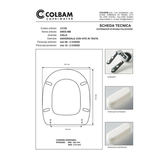 Ares MB kompatibler Toilettensitz