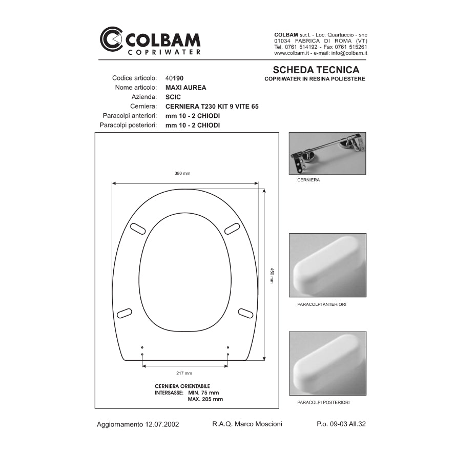 Maxi Aurea kompatibler Toilettensitz