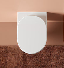 Abattant de toilette chic à fermeture douce
