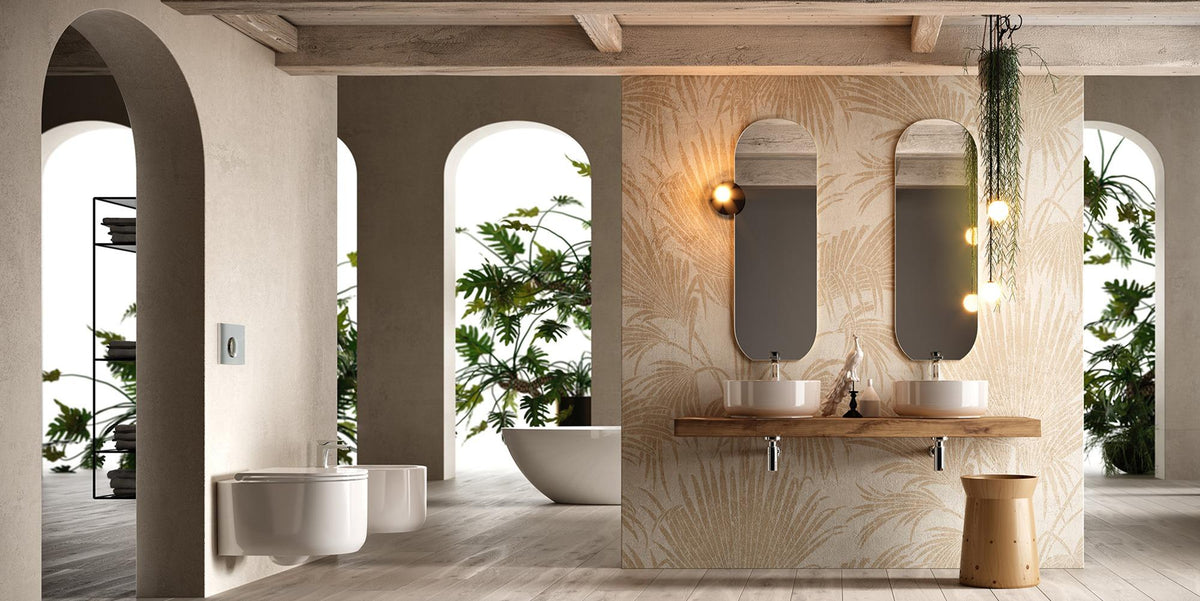 Toilettes suspendues sans bride Giò Evolution