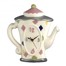 Clock Teapot Hoch