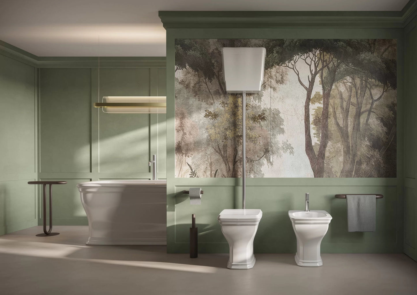 Civitas Stand-WC mit Bodenablauf