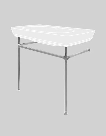 Structure carrée pour lavabo suspendu Civitas