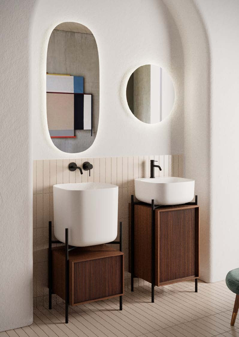 Lavabo de comptoir H40 Moon