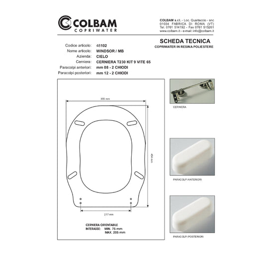 Kompatibler WC-Sitz Royal/Windsor/Windsor MB