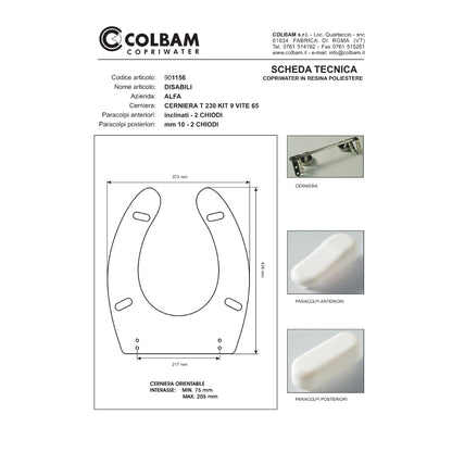 Copriwater Compatibile Disabili