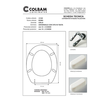 Kompatible WC-Sitze Rom
