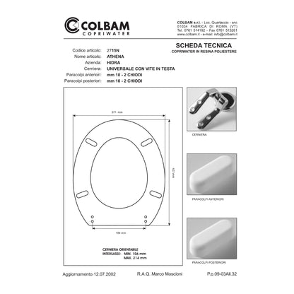 Athena/Record-kompatibler WC-Sitz