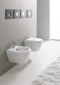 Toilettes suspendues Clean Flush Mini Moon 45x35 cm