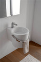 40 cm Eimerförmiges Wand-/Aufsatzwaschbecken