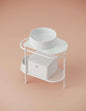 Structure pour lavabo ovale 36,5 x 58,6 cm h83 Hors échelle