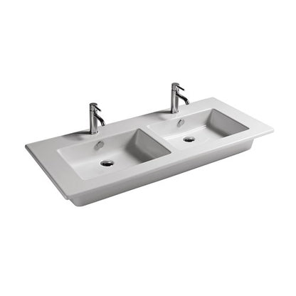 Doppelwaschtischkonsole cm 121x51,5 Panarea 51