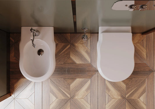 Hermitage Wand-WC + Bidet