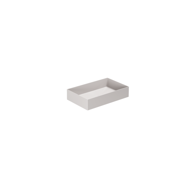 Lavabo appoggio/sospeso monoforo cm 60x38 Elegance Squared