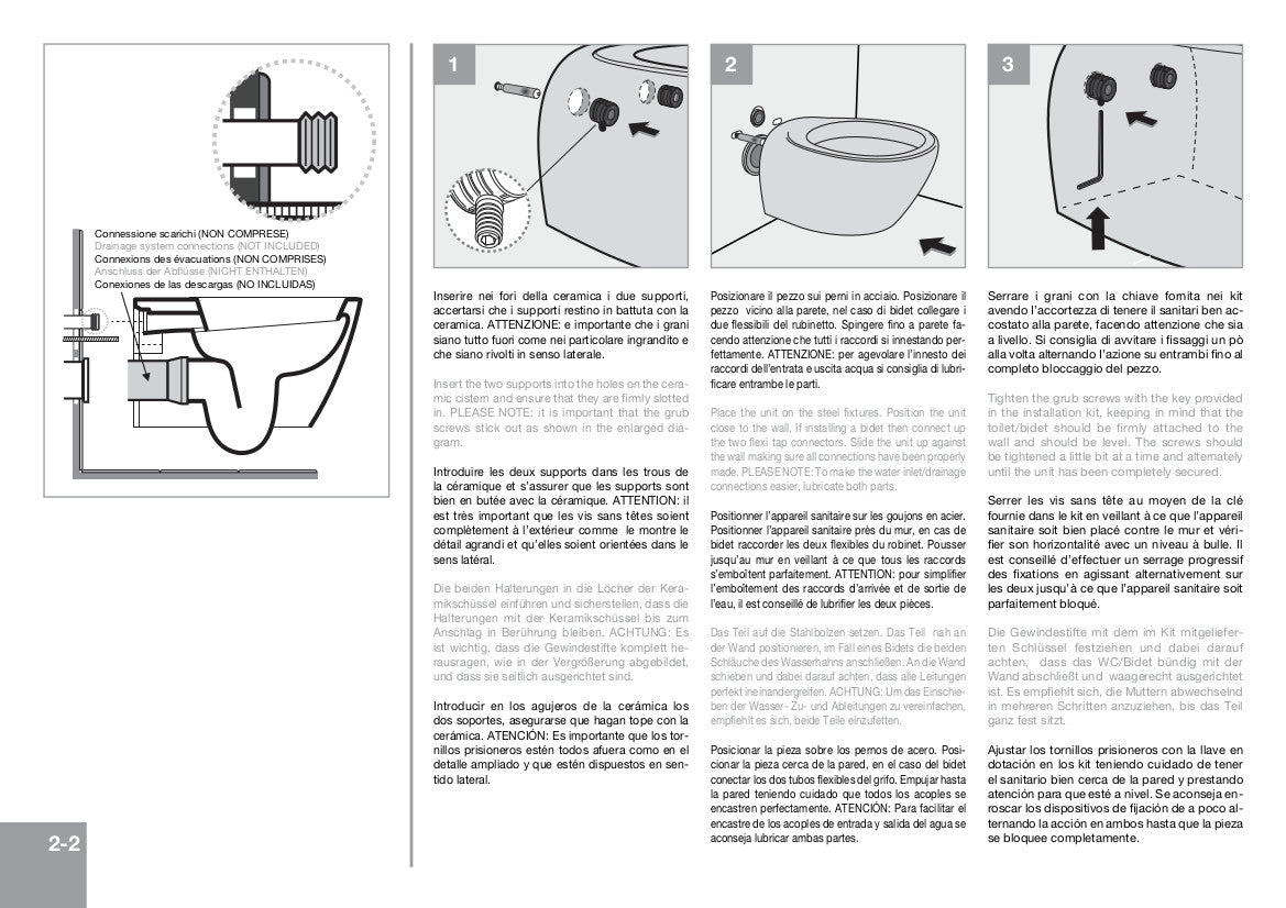 Accessoires de salle de bain muraux en forme de seau