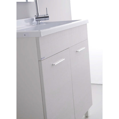Wäscheschrank mit ABS-Wanne und zwei Türen 80x50xH89 cm Medusa