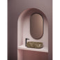 Aufsatzwaschbecken 68x35 Cognac Marmi &amp; Graniglie