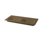 Qubo Square 121 cm Einbaukonsole mit Doppelwaschbecken