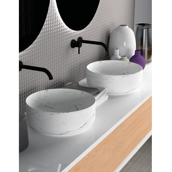 Gio Evolution rundes Aufsatzwaschbecken 42 cm