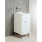 Oceano 45x51 cm Waschbecken mit Keramikwanne