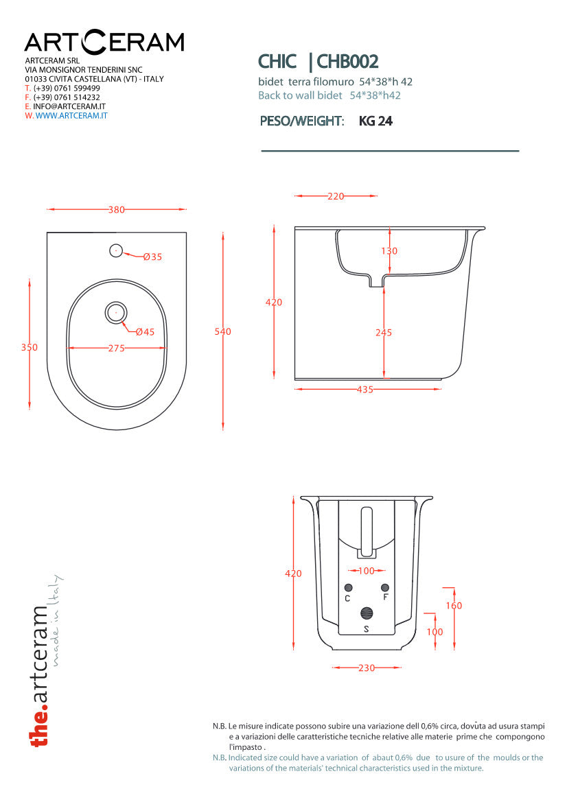 Elegantes, wandbündiges Standbidet