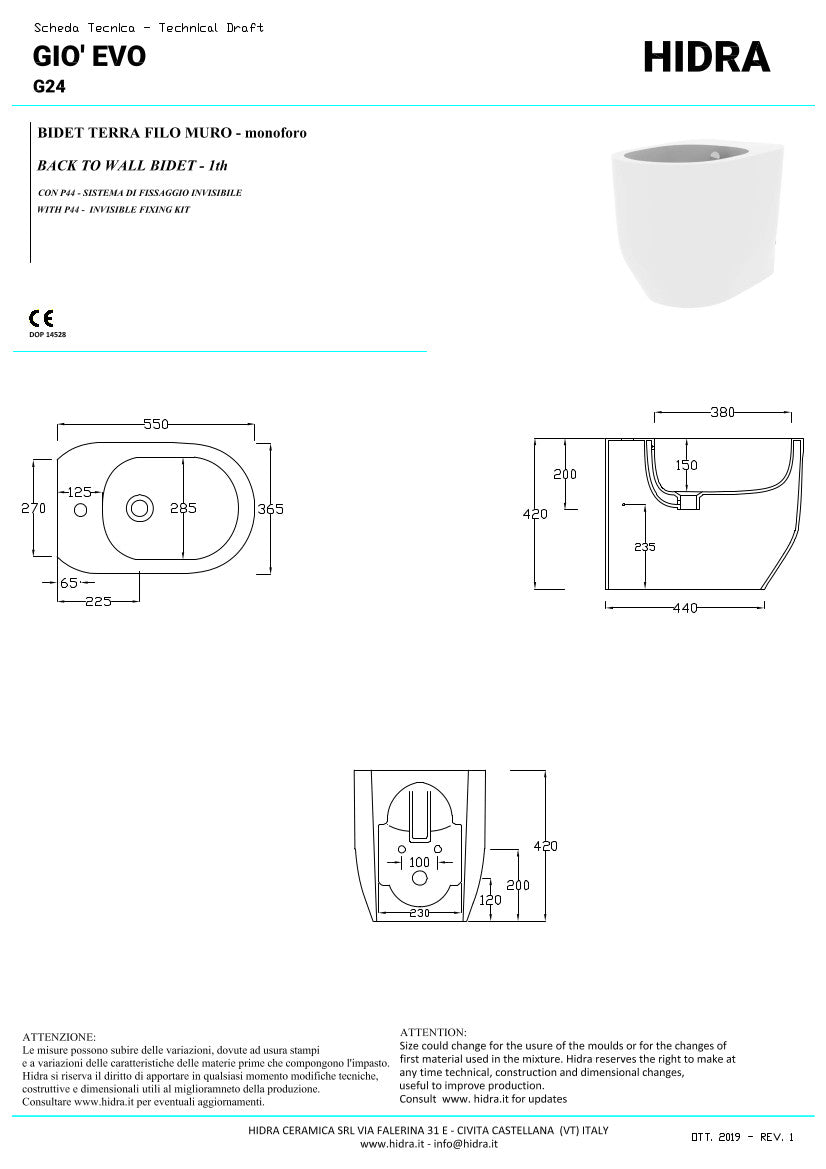 Giò Evolution Standbidet