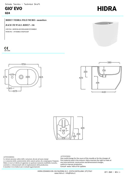 Giò Evolution Standbidet