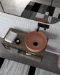 Vasque à poser sphérique 44x17 cm