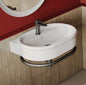 Lavabo suspendu ovale Brera, monotrou, 65 x 46 cm 