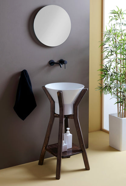 HIGH FLOOR STANDING WOODEN STRUCTURE MEGAFONO