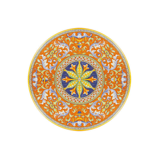 Runder Lavasteintisch von Deruta Antico