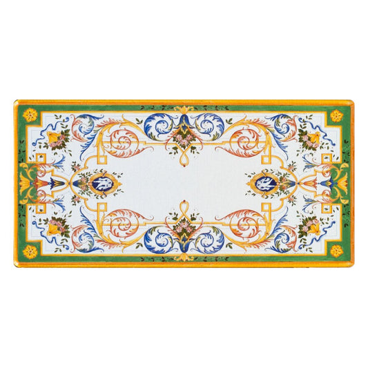 Table rectangulaire en pierre de lave de Michel-Ange 
