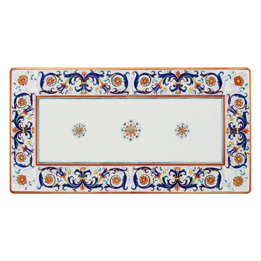 Table rectangulaire en pierre de lave Ricco Deruta