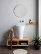 MEUBLE RECTANGULAIRE SUR PIED AVEC PORTE-SERVIETTES