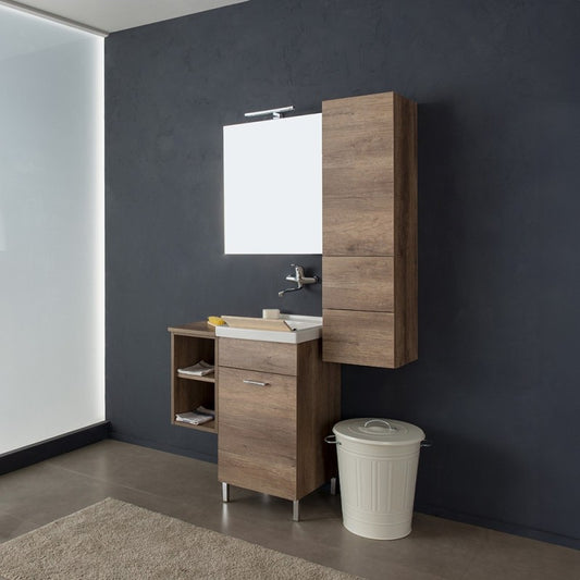 Unika 110 cm Waschküchenkombination mit ONDA 45 x 50 Spülbecken 