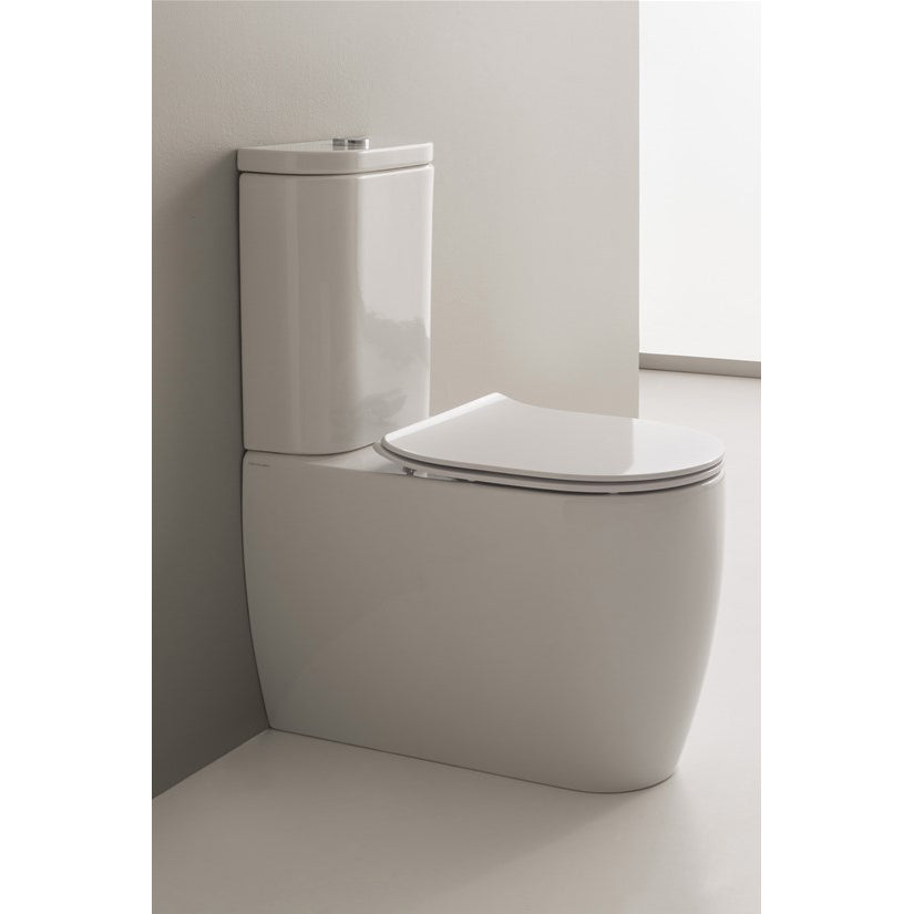 Monoblock-Sanitärsystem mit Moon-Spülkasten